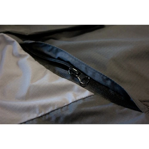 Bigdude Lightweight Contrast Panel Showerproof Jacket Black - Image 3