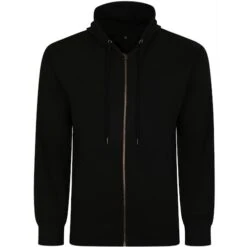 Bigdude Original Full Zip Hoody Black Tall