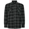 Bigdude Checked Overshirt Green/Black
