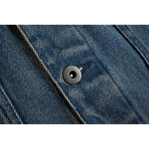 Bigdude Classic Denim Jacket Mid Wash - Image 10