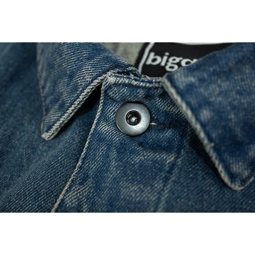 Bigdude Classic Denim Jacket Mid Wash - Image 9