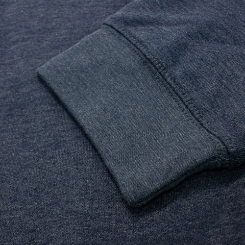 Bigdude Sherpa Lined Zip Hoody Dark Denim - Image 6