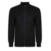 Bigdude Zip Thru Baseball Jacket Black