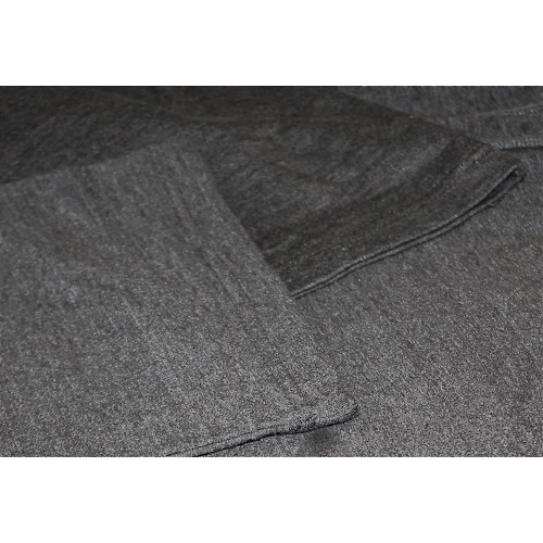 Bigdude Open Hem Loop Back Joggers Charcoal - Image 6