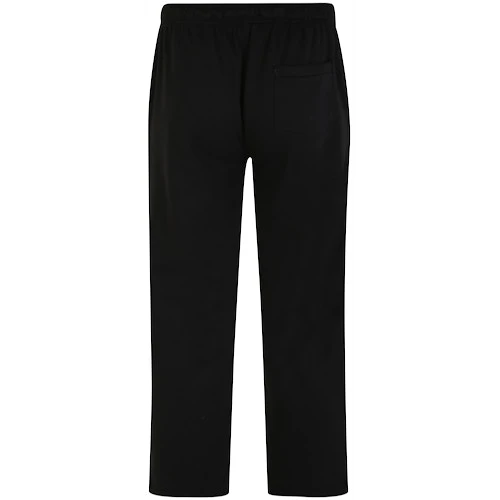 Bigdude Open Hem Joggers Black - Image 9