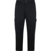 Bigdude Elasticated Waist Cargo Trousers Dark Navy Tall