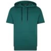 Bigdude Short Sleeve Hoody Green Tall