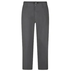 Bigdude Premium Stretch Chino Trousers Charcoal