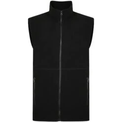 Bigdude Fleece Gilet Black
