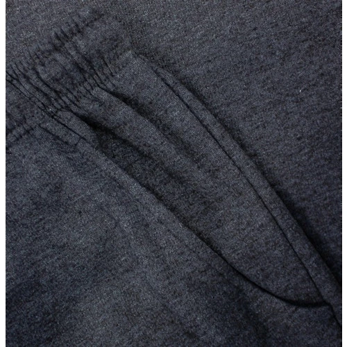 Bigdude Open Hem Joggers Charcoal - Image 7