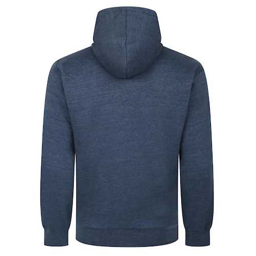 Bigdude Sherpa Lined Zip Hoody Dark Denim - Image 2