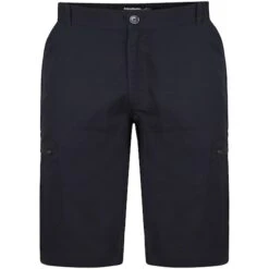 Bigdude Rip Stop Cargo Shorts Black