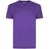 Bigdude Plain V-Neck T-Shirt Purple Tall