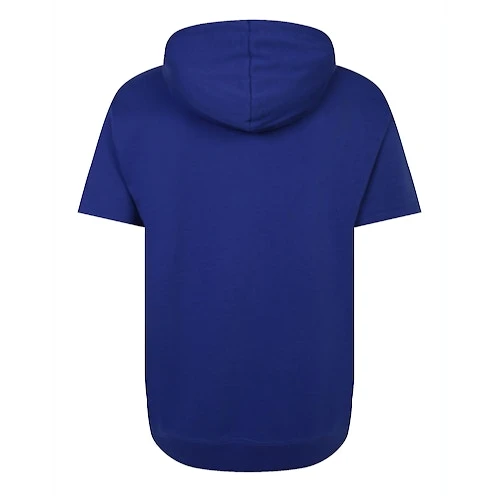 Bigdude Short Sleeve Hoody Cobalt Blue - Image 2