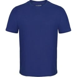Bigdude Plain Crew Neck T-Shirt Violet Tall