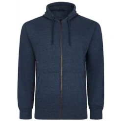 Bigdude Original Full Zip Hoody Dark Denim Tall