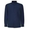 Bigdude Button Down Oxford Long Sleeve Shirt Navy