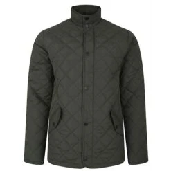 Bigdude Classic Quilted Jacket Khaki