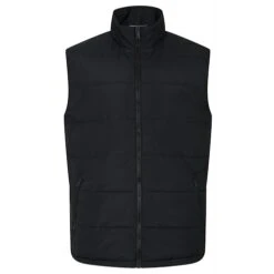Bigdude Padded Gilet Black