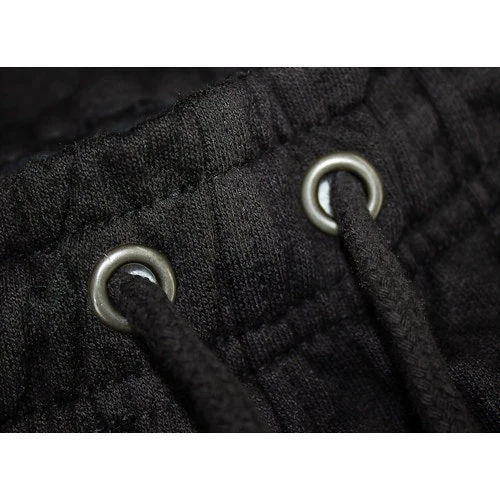 Bigdude Open Hem Joggers Black - Image 6