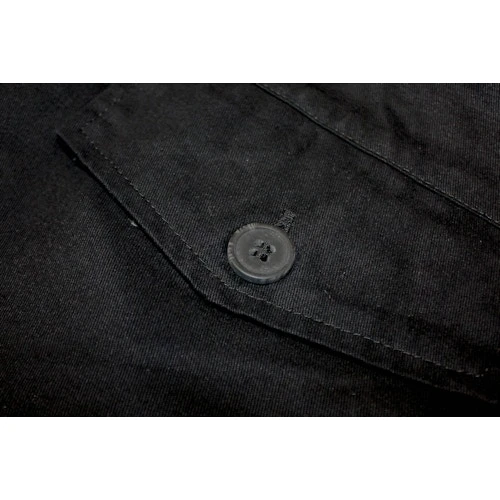 Bigdude Elasticated Waist Cargo Shorts Black - Image 4