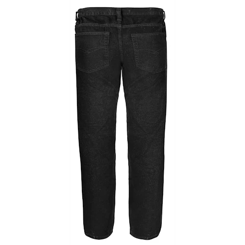 Bigdude Elasticated Waist Jeans Black - Image 3