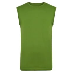 Bigdude Plain Sleeveless T-Shirt Desert Cactus Tall